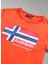 Kırmızı Erkek Çocuk Bisiklet Yaka Kısa Kollu T-Shirt NP0A4H32R051 K S-Zamora 5