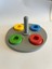 Montessori Renk Eşleştirme Oyuncağı – Halkalı Bul-Tak – Motor Beceriler ve Zeka Geliştirici - 3D 1