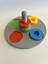 Montessori Renk Eşleştirme Oyuncağı – Halkalı Bul-Tak – Motor Beceriler ve Zeka Geliştirici - 3D 3