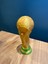 Fıfa Dünya Kupası Temalı Kupa – 15 cm 3D Baskı Altın Renk Şampiyonluk Figürü (World Cup) 2