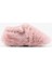 Furry Furry Pembe Kürk Barefoot Patik 5