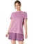 Mor Kız Çocuk T-Shirt 2042A380-500-PADEL Court Ss Top 1