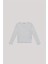 Basic Kız Çocuk Ekru T-Shirt 1