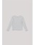 Basic Kız Çocuk Ekru T-Shirt 2