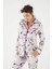 Kadın Mor Uzun Kollu Pijama Takım 18401 3