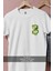 Oversize Green And Yellow Dragon Illustration Cep Tasarımlı Unisex T-Shirt 2