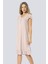 Kadın Pudra Önden Düğmeli Gecelik 3284 1