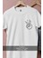Oversize Victory Zafer El Işareti Cep Tasarımlı Unisex T-Shirt 2