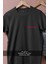 Oversize Kırmızı Honda Cep Tasarımlı Unisex T-Shirt 2