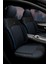 Volvo 940 / 960 Sedan 1990–1998 Monaco Serisi Eviza Siyah Mavi Koltuk Kılıfı 1