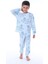 Isob Arslan Desenli %100 Pamuk Erkek Çocuk Pijama Takımı 3-8 Yaş 32230-M 1