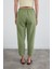 Beli Bağlamalı Straight Keten Pantolon 4
