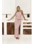 Sofi Transparan Pembe Crop Etek Takım 2