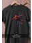 Oversize Spider-Man Örümcek Adam Tasarımlı Unisex T-Shirt 4