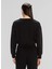 Siyah Kadın Normal Kalıp Sweatshirt 351Q66W005 Authentıc Kage Sweatshır 4