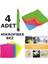 4 Adet Mikrofiber Genel Temizlik ve Toz Bezi 1