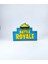 Fortnite Battle Royale 3D Logo Baskı 5
