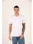 Siyah Beyaz Lacivert Gri Antrasit Relaxed Fit Pamuklu Erkek 5'li T-Shirt 2
