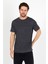 Siyah Beyaz Lacivert Gri Antrasit Relaxed Fit Pamuklu Erkek 5'li T-Shirt 6
