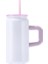 Yeni Sıcak Satış 304 Paslanmaz Çelik Termos Bardak 16OZ Büyük Kapasiteli Basit Ofis Saplı Pipetli Soğuk Içecek Bardağı (Yurt Dışından) 1