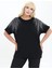 Bambu Bluz Yarasa Kol Taş Detaylı M-6XL 3
