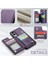 Samsung Galaxy S25 Kenar Ince Darbeye Dayanıklı Durumda Kart Tutucu Pu Için Flip Case (Yurt Dışından) 5