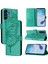 Samsung Galaxy A17 Için Kılıf Manyetik Premium Deri Kapak Çevirin Kabartma (Yurt Dışından) 5