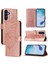 Samsung Galaxy A17 Için Kılıf Manyetik Premium Deri Kapak Çevirin Kabartma (Yurt Dışından) 1