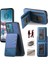Motorola Edge 40 Neo Deri Çanta Darbeye Dayanıklı Rfıd Engelleme Cüzdan Için Kılıf (Yurt Dışından) 1
