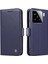 Kart Yuvaları Premium Faux Deri ile Xiaomi 15 Flip Case ile Uyumlu (Yurt Dışından) 1
