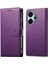 Xiaomi Poco M6 4g Manyetik Kapatma Günlük Kullanım Darbeye Dayanıklı Kart Için Kılıf (Yurt Dışından) 3