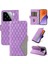 Kart Yuvası ile Xiaomi 15 Iki Renk Ekleme Desenleri Için Flip Case ve (Yurt Dışından) 1