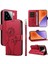 Kart Yuvaları ve Bilek Kayışı ile Xiaomi 15 Flip Case ile Uyumlu ve (Yurt Dışından) 4