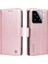Kart Yuvaları Premium Faux Deri ile Xiaomi 15 Flip Case ile Uyumlu (Yurt Dışından) 3