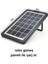 Taşınabilir Güneş Enerjili Aydınlatma Sistemi – Solar Panel, USB Şarj, Fan, Bluetooth, Radyo, 3 Ampullü Kamp Feneri 7