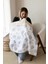 Sallhome Koala Desenli Dantel Kenarlı Müslin Emzirme Örtüsü – %100 Pamuk 1