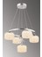 ESSLİGHT CANDY 5 Lİ ŞEKER CAMLI LED AVİZE 3 RENK IŞIK MODLU (BEYAZ SARI GÜN IŞIĞI) SALON MUTFAK YATAK ODASI GENÇ ODASI OFİS 4