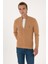 Erkek Camel Melanj Hırka (Triko) 50288871-VR122 1