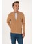 Erkek Camel Melanj Hırka (Triko) 50288871-VR122 3