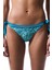 Çiçekli Tropic Leaf Brazilian Bikini Altı 1
