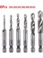 6 Adet M3 M5 M6 M8 M10 Titanyum Kaplamalı Kompozit Kılavuz Matkap (Yurt Dışından) 5
