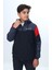 Erkek Çocuk Sport Baskılı Kapüşonlu Yağmurluk 1