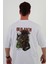 Old Tech-Oversize Tişört | Sırt Baskılı – Minimal Göğüs Desenli Unisex Tshirt 1