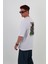 Old Tech-Oversize Tişört | Sırt Baskılı – Minimal Göğüs Desenli Unisex Tshirt 4