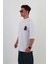 Old Tech-Oversize Tişört | Sırt Baskılı – Minimal Göğüs Desenli Unisex Tshirt 6