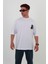 Old Tech-Oversize Tişört | Sırt Baskılı – Minimal Göğüs Desenli Unisex Tshirt 8
