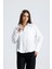 Kadın Oversize Alt Üst Takım – Gömlek ve Lastikli Pantolon Ikili Set 4