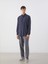 Yeni Sezon Slim Fit Cizgili Erkek Gomlek - S60100Z8 2