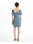 Yeni Sezon Kare Yaka Kadin Jean Elbise - S48291Z8 3