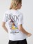 Yeni Sezon Bisiklet Yaka Mickey ve Arkadaslari Baskili Kadin Tisort - S5GV98Z8 1